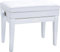 Roland Klavierbank in weißem Satin-Finish mit gepolstertem Vinyl-Sitz – RPB-400WH