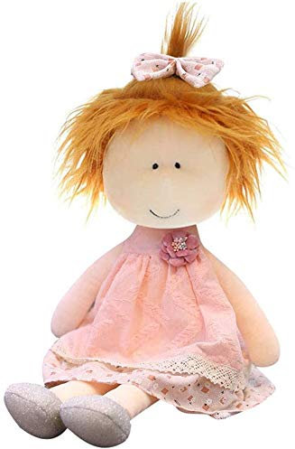 Bprtcra Rag Dolls, Handmade Textilpuppen Babypuppe, Baby-Geburtstagsgeschenke, Kuschelpuppe Textile Dolls, Little Eye Rag Doll, Weiche Stoffpuppe Geschenk für Babys,45CM,Type B