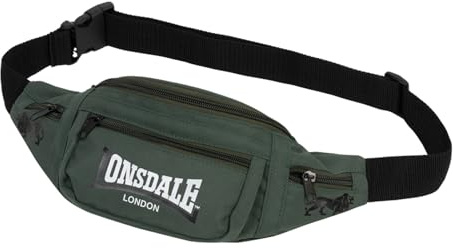 Lonsdale Unisex Hip Reisezubeh r Reiseg rtel, Olive/Black/White, Einheitsgröße EU