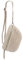 SH Leder ® Teddy Plüsch Hüfttasche Damen Gürteltasche für Festival Reise Bauchtasche mittelgroße Crossbody Bag Frauen mit echt Leder Schultergurt 27x16cm Kate G358 (Beige/Silber Zipper, M)