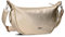 Zwei Damen Handtasche Mademoiselle.M M70 Moon-Bag 4 Liter Trend-Tasche in Halbmond-Form vielseitig als Bauchtasche Crossbody-Bag Abendtasche Umhängetasche zu tragen (gold)