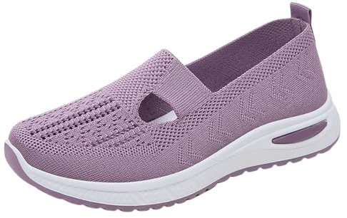 Ausverkauf Gebrauchte Lagerangebote Orthopädische Schuhe Damen On Sneakers - Sommer Leicht Walkingschuhe Turnschuhe Atmungsaktive Lässige Komfort Laufschuhe Breite Fuß Orthopädische Trainer