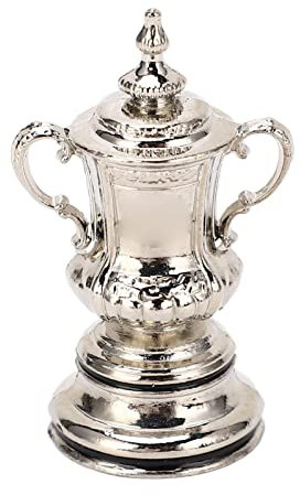 Yctze Modello di Coppa di Calcio in Metallo Altamente Dettagliato per Footb League, per Decorazioni e s. Ideale per i Vincitori della Competizione di Calcio.