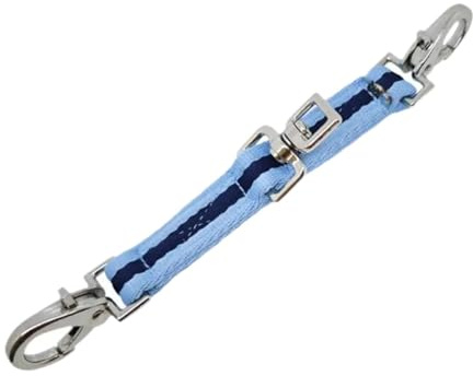 Qraatosi Horse Lunging Strap with Heavy Snap for Training, blue