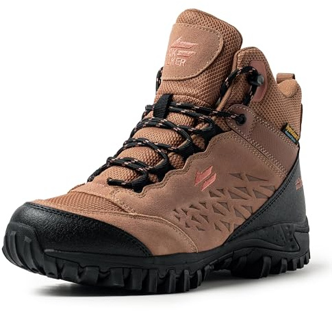 Jack Walker Women Waterproof Hiking Boots Lightweight Trekking Walking Shoes JW2005