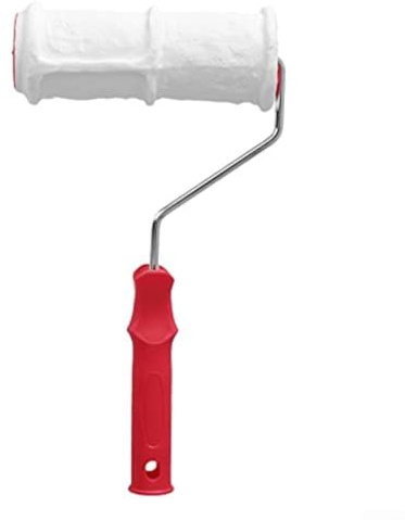 Trayne gummitegel präglingsrulle för gör-det-själv hemmaprojekt, 20,32 x 34,29 cm dekorativt texturmålningsverktyg för väggar och golv