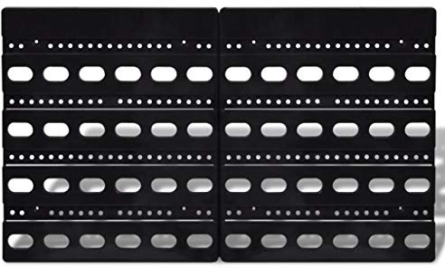 Lumanois Contenitore Plastica per Garage da Parete Set 30 pz Blu e Rosso, Articoli di ferramenta,Accessori ferramenta,Conservazione/Ordine Attrezzi,Armadietti per Attrezzi, 2.7kg-140761