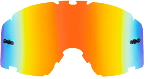 O'NEAL | Motocross-Brillen-Ersatzteile | Motorrad Enduro | Linse für maximale Lichtdurchlässigkeit, 100% UV Schutz, garantiert beschlagfreie Sicht | B-30 Goggle Spare Lens | Radium Rot | One Size