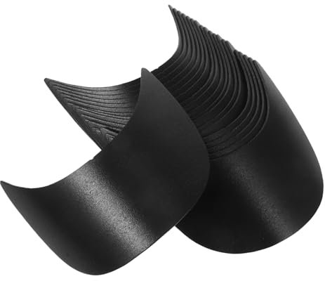 Holibanna 20stücke Abnehmbare Sonnenblenden Für Baseballmützen Uv-Schutz Leicht Und Tragbar Für Outdoor-aktivitäten Kompatibel Mit Meisten Helmen Und Hüten