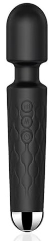 Vibrator, Wand Vibrator Strong Vibrator Wand with 20 Vibration Modes & 8 Speeds, Wands for Adults & Female Vibrator & Wand Massager USB Charging