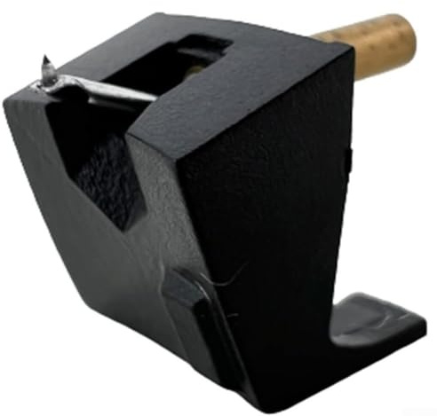 Zeroupshop Aguja Stylu de repuesto para cartucho Phono Stanton 500 505 Mk1 MkII V3, compatible con tocadiscos D5100E 500AL 5107AL, puntas de metal de plástico (negro)