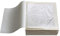 KINNO Essbare Blattsilber echtes Silber zum Basteln 6 cm x 6 cm Lebensmittel Kuchen Backen Torten Schokolade Dekorfolie Künstlerbedarf 10 Blatt Lose