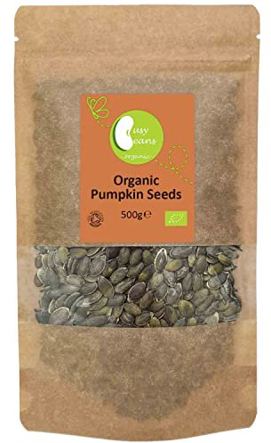 Organic Pumpkin Seeds - Certified Organic - by Busy Beans Organic (500g)