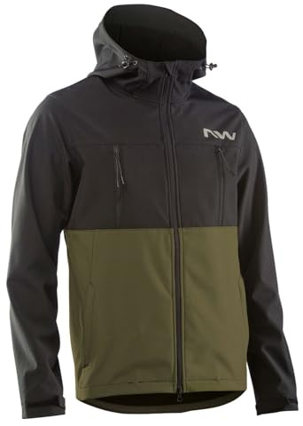 Northwave EASY OUT SOFTSHELL GIACCA Verde S