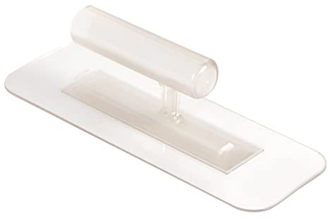 Saddgo Cazzuola professionale per lucidatura da parete, in plastica, leggera, per pittura, cazzuola in plastica, cazzuola per fango, cazzuola