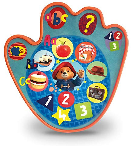 Paddington - PB20 Interactive Bear Paw Tablet Toy-Helps Child Development, Learning, Recognition, Problem Solving, Motor Skills-Features 3 Fun Modes, 3+ Years