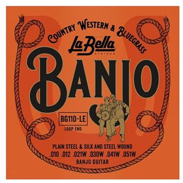 La Bella BG110 Banjo Guitar Saiten 010/051
