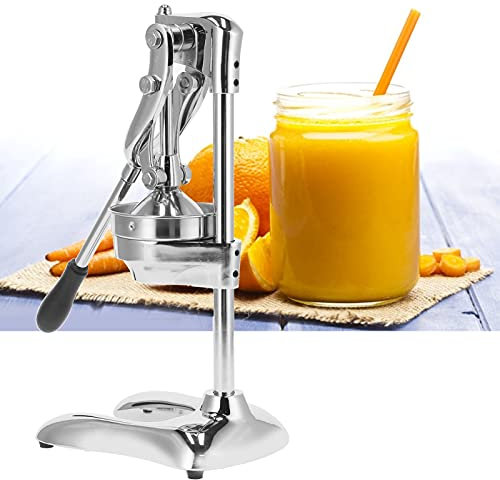 Spremiagrumi Manuale, Spremiarance, Acciaio Inox, Spremiagrumi, Spremifrutta Professionale, Spremiagrumi Meccanico per Arance, Limoni, Lime, Melograni, Pompelmi