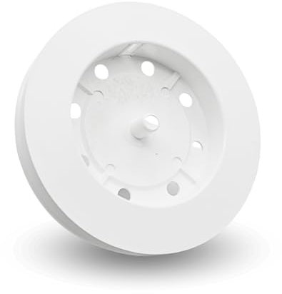 DOJA Barcelona Polyamide Belt Disc for Roller Shutter Shaft with 10 mm Pin Diameter 120 mm x Octagonal 40 mm for Roller Shutter Belt 14 mm and 16 mm Blind Belt Winder Replacement Parts Roller Shutter