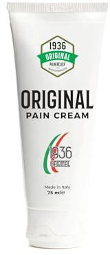 1936 Original Pain Relief Cream, for Back Pain, Arthritis, Muscle Pain Relief. Use on Back, Feet, Knees, Neck & Shoulders, Maximum Strength, Fast Acting, 95% Natural Ingredients - 75ml