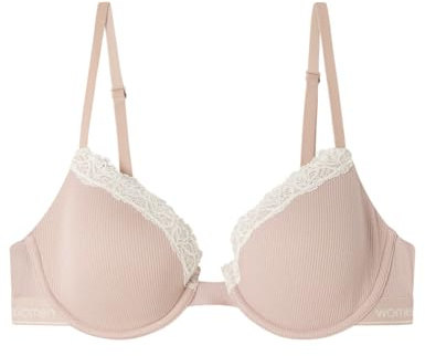 Women'secret Sujetador Clásico BEAUTIFUL Algodón Rosa, 95B