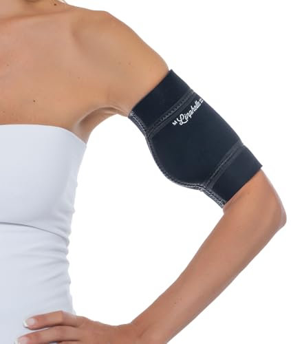 Linphelle Copertura Impermeabile per PICC – Manicotto Braccio in Neoprene, Copri Picc per Bagno al Mare o Piscina, Doccia o Vasca da Bagno, Copertura Freestyle Libre, Cerotti o Tatuaggi, Taglia L