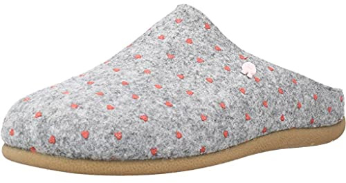 Gioseppo HOT POTATOES HITTISAU, Pantuflas Mujer, Gris, 40 EU