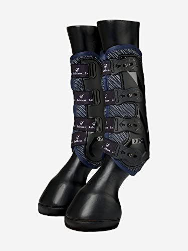 LeMieux Gamaschen Ultramesh Snug Boots Vorderbeine Dunkelblau - L - Dunkelblau