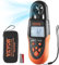 VEVOR Anémomètre portable pour mesurer la vitesse du vent, la température du vent -10~60 °C, sensation thermique du vent, anémomètre numérique avec écran LED pour naviguer, surfer, voler avec