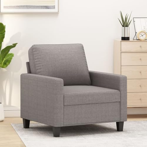Gecheer Poltrona,Divano Singolo,da Salotto,Moderna,in Tessuto,Talpa,78x77x80 cm,Poltrona Camera da Letto,Poltrona da TV,Poltrona in Tessuto,Poltrona Moderna,Poltrona per Soggiorno