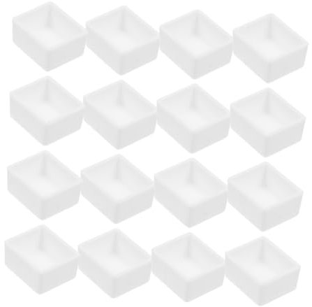 VILLCASE 24stücke Leere Aquarellnäpfe Aus Abs Kunststoff Aquarell-halbnäpfe Farb-halbnäpfe Für Malen Tragbar Und Einfach Zu Reinigen