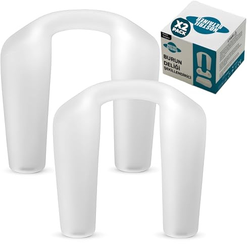 Nostril Retainer (2 Pack – Different Sizes) | Nose Splint for Rhinoplasty Recovery | Nasal Retainer Rhinoplasty | Nose Retainer | 100% High Grade Silicone | Nostril Retainer Rhinoplasty | Sizes (7-8)