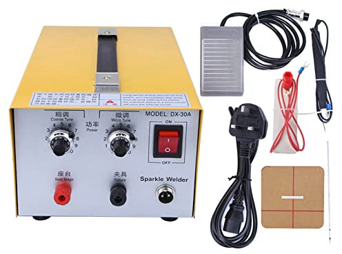 Jewelry Spot Welding Machine Hand-Held Gold Silver Welder for Jewelry Making (GB Plug)