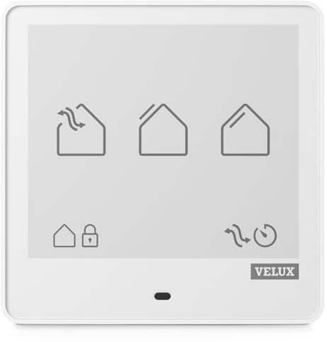VELUX Touch (KLR 300) Remote Control with Touch Screen to Operate VELUX Roof Windows, Shutters and Blinds