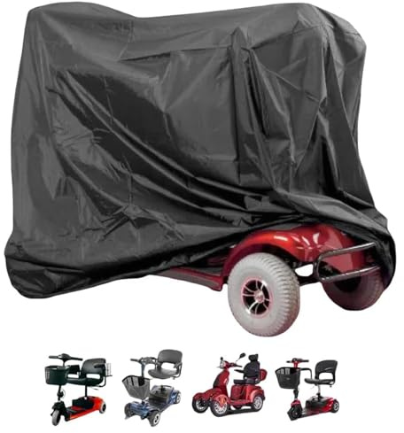 Mihauuke Scooter Cover - Mobility Wheelchair Protection,Dustproof Electric Scooter Cover for Biking Exercise, Outdoors, Adventure, Travel