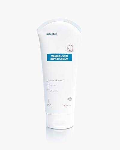 Hefo Baby und Kind Pflegelotion, Intensiv Pflegecreme 210ml, spendet Feuchtigkeit bei trockener & gereizter Haut, lindert Juckreiz und beugt Entzündungen vor, Baby Creme für Gesicht, Körper & Hände