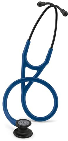 3M™ Littmann® Cardiology IV™ Stethoskop mit Kostenlos Lasergravur (Navyblau - Schwarz - 6168)