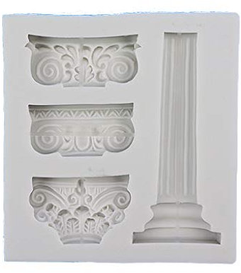 YiFeng Stampi per colonne in Greco Antico Stampo per colonne Romane Sugarcraft Strumenti per Resina epossidica