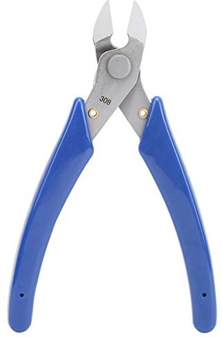Pinza in Acciaio Inossidabile, BANGYE-8308 Pinza a Taglio Diagonale con Taglierina a Filo di Precisione, Resistente per Tagliare Fili, Gioielli, Pinza a Taglio Laterale