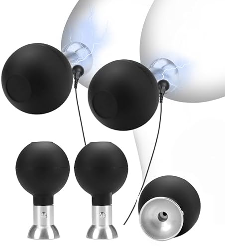 Hrekssi Elektro Shock Nippelsauger Pumpe Elektrische Milchpumpe für Sie Brustwarzen Clip Brust Massagegerät Vergrößerung Saugen Klitoris Stimulator Extrem Stimulation SM Sexspielzeug für Frauen