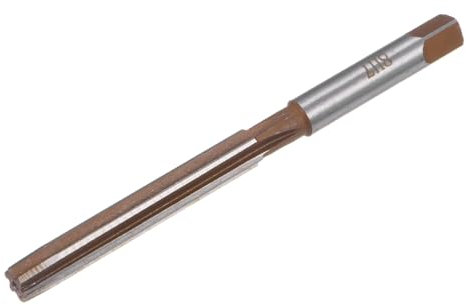 QUARKZMAN Escariador Manual 8mm H7 Métrico para Metal Madera Perforación, Flautas Rectas de Acero de Aleación 9Sicr Herramienta de Corte