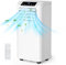 Humhold Portable Air Conditioners 10000BTU with Remote Control, 3-in-1 Free Standing Cooling AC Unit with Fan & Dehumidifier, Cools Room up to 500 sq.ft, Sleep Mode,24H Timer,Windows Sealing Kit