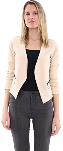 Malito Blazer Basic-Look Business Jacka 6040 Kvinnor