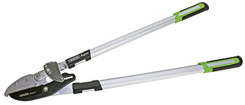 Draper Expert 750mm Ratchet Anvil Pattern Loppers |Long Reach Garden Tool|40mm Pruning Gardening Hand Tools |Heavy Duty Garden Cutting Tool | Carbon Steel Blades | 94985