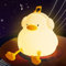 Attivolife Musikalische Kopfhörer Enten Nachtlicht, Silikonlampe mit einzigartigem Musik-Element, Beste Dekoration für Schlafzimmer, Studio, Café, Bar, Kreative Geschenkidee für Kinder, Freunde