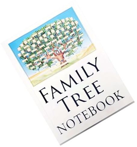 Libro 'organizzatore 'albero genealogico, diario di storia familiare - Quaderni per organizzare l'albero genealogico,Grafici genealogici da compilare nel libro, registro a storia familiare degli