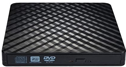 Bärbar DVD-spelare, DVD-spelare, Extern CD DVD-enhet, USB 3.0 och Type-C Bärbar CD DVD +/-Rw-enhetsläsare DVD/CD ROM-brännare Rewriter DVD-enhet,for Home, Car