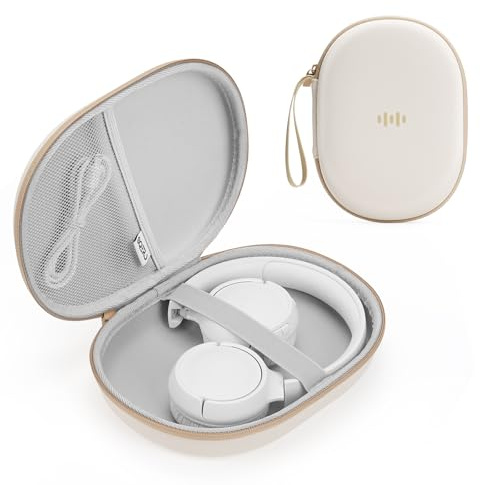 Etui pour Casque Audio Over-Ear pour JBL Tune 510BT/720 BT/770 NC/520 BT/Soundcore Q20i/Q30/Bose/BERIBES, Housse de Voyage Ultra-Fins pour la Plupart des Casques Pliables à Plat