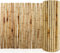 Floordirekt | Canisse bambous ronds | Paravent | Robuste et résistant aux intempéries | Idéal Brise-vue pour balcon, terrasse et jardin | Diamètre Ø 26 mm | Naturel, 180 x 200 cm