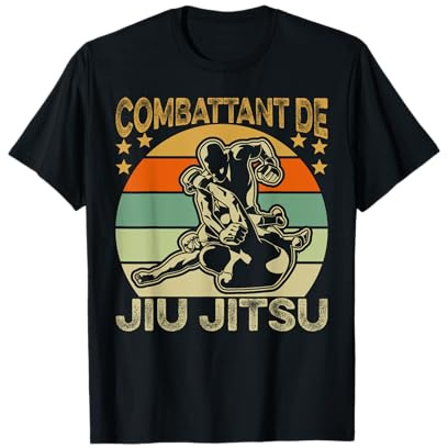Combattant de Jiu Jitsu MMA Arts Martiaux Mixtes Cadeau T-Shirt